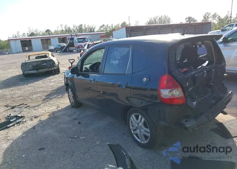 2008 Honda Fit Sport из США, поврежденный, VIN JHMGD38608S028795